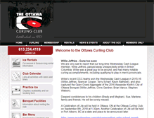 Tablet Screenshot of ottawacurlingclub.com